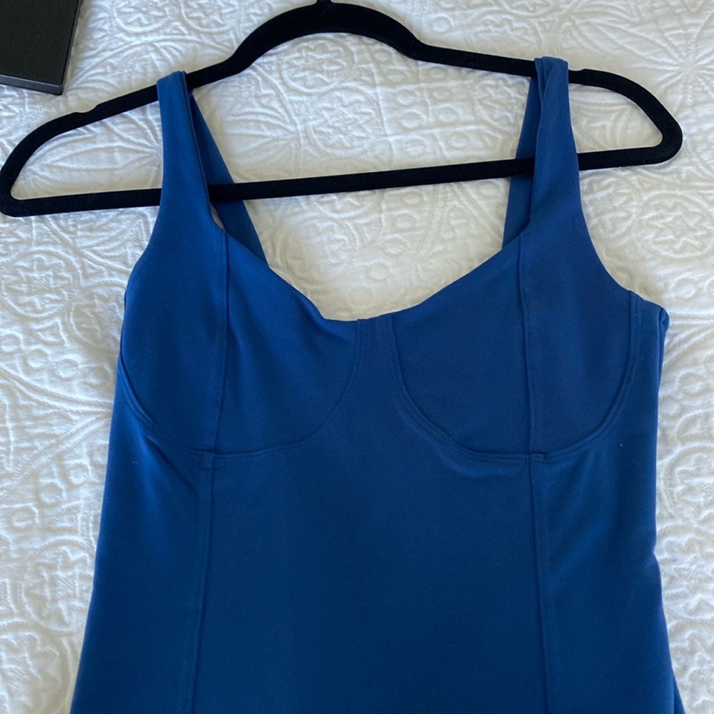 Abercrombie and Fitch Blue Bodysuit Size Small
